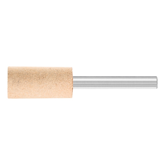 PFERD Poliflex mounted point cylindrical shape 15x30 mm shank 6 mm bond LR A120 - Mounted point and mounted point with threaded insert
