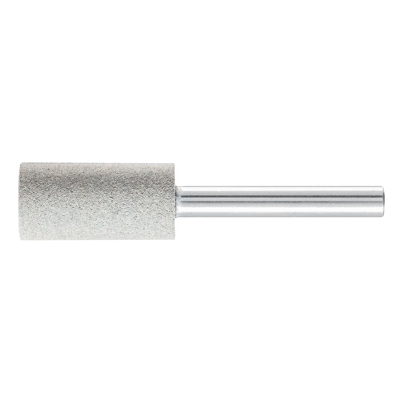 PFERD Poliflex mounted point cylindrical shape 15x30mm shank 6mm bond PUR SIC80 - Mounted point and mounted point with threaded insert