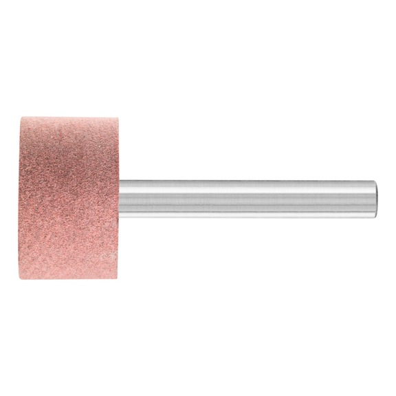 PFERD Poliflex mounted point cylindrical shape 25x15 mm shank 6 mm bond GR A120 - Mounted point and mounted point with threaded insert