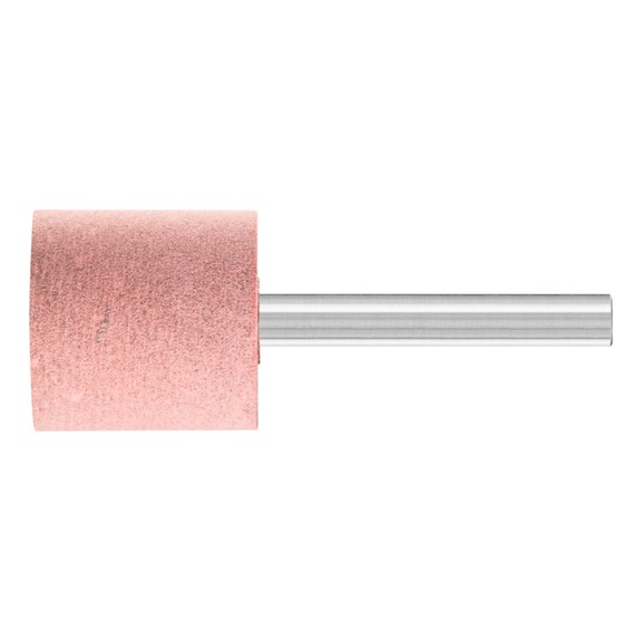 PFERD Poliflex mounted point cylindrical shape 25x25 mm shank 6 mm bond GR A220 - Mounted point and mounted point with threaded insert