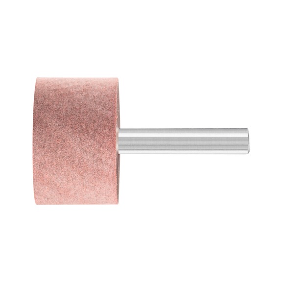 PFERD Poliflex mounted point cylindrical shape 40x25 mm shank 8 mm bond GR A120 - Mounted point and mounted point with threaded insert