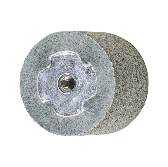 PFERD Poliflex marbling body cylindrical shape 50x40mm thread M8 bond PUR SIC30 - Mounted point and mounted point with threaded insert