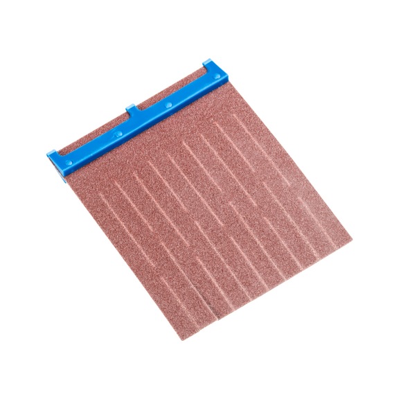 PFERD POLIFLAP lamella PFL-SL 75x60mm grit A150 for surface structures - Abrasive tool made of abrasive on a base