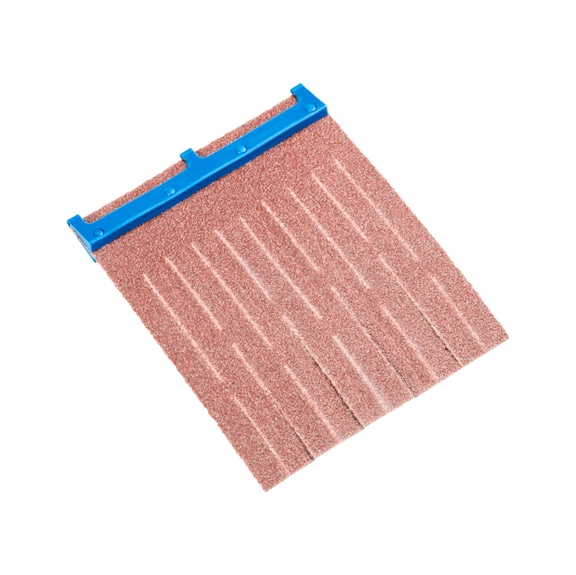 PFERD POLIFLAP lamella PFL-SL 75x60mm grit size A80 for surface structures - Abrasive tool made of abrasive on a base