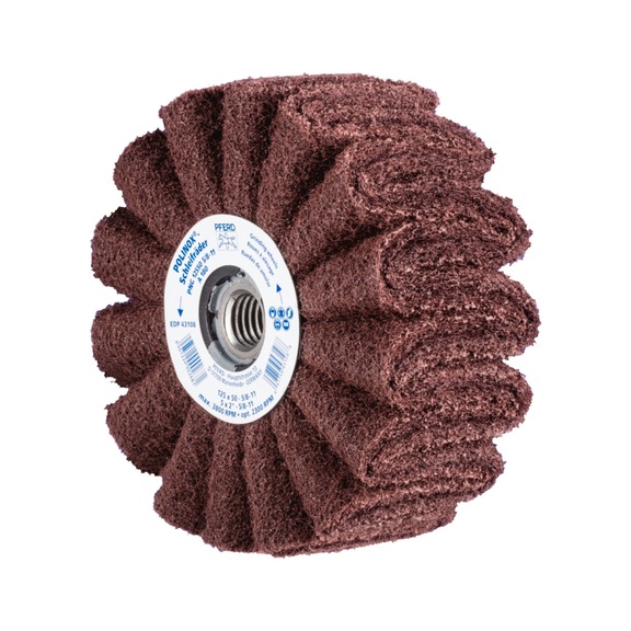 PFERD POLINOX non-woven abrasive wheel PNG diameter 125x50 thread 5/8-11 A180 - Abrasive tool made of abrasive on a base