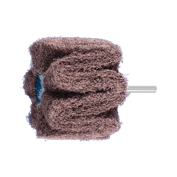 PFERD POLINOX non-woven mounted point PNG Diameter 80x50mm Shank 6 mm A100 - Abrasive tool made of abrasive on a base