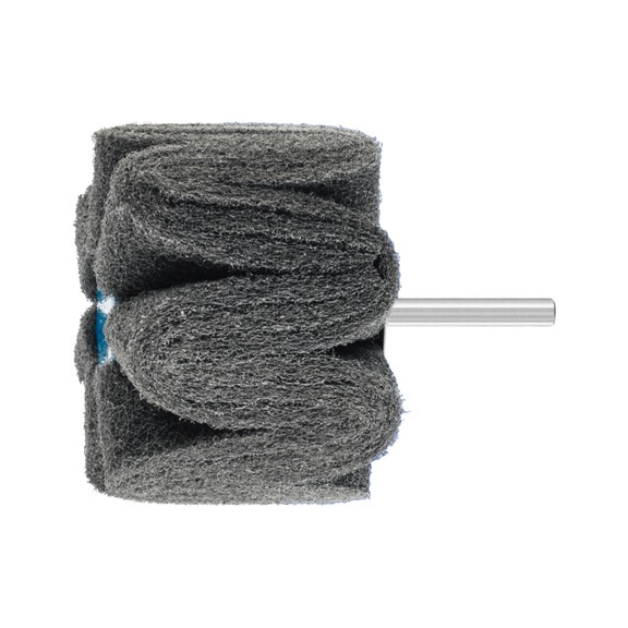 PFERD POLINOX non-woven mounted point PNG diameter 80x50mm shank 6mm SIC180 - Abrasive tool made of abrasive on a base