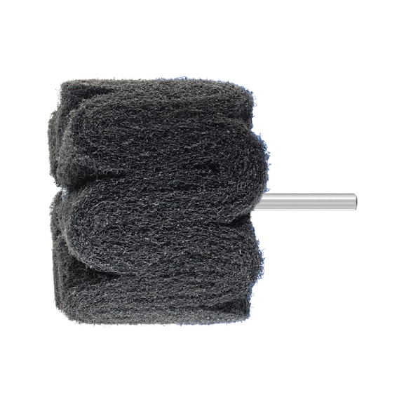 PFERD POLINOX non-woven mounted point PNG diameter 80x50mm shank 6mm SIC280 - Abrasive tool made of abrasive on a base