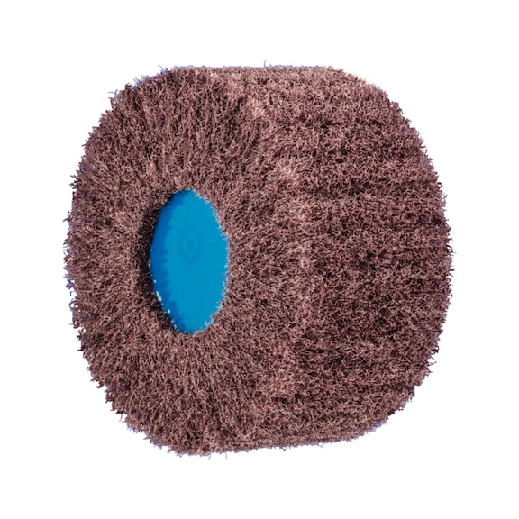 PFERD POLINOX non-woven abrasive wheel PNL diameter 100x50mm thread 5/8-11 A100 - Abrasive tool made of abrasive on a base
