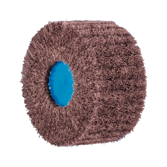 PFERD POLINOX fleece grinding wheel PNL diameter 100x50mm thread M14 A100 - Abrasive tool made of abrasive on a base