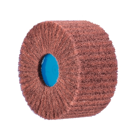 PFERD POLINOX fleece grinding wheel PNL diameter 100x50mm thread M14 A280 - Abrasive tool made of abrasive on a base