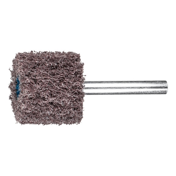 PFERD POLINOX non-woven mounted point PNL diameter 30x25 mm shank 6 mm A100 - Abrasive tool made of abrasive on a base