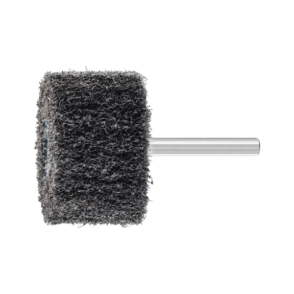 PFERD POLINOX Vlies-Schleifstift PNL Durchmesser 50x30mm Schaft 6mm SIC100 - Schleifwerkzeug aus Schleifmittel auf Unterlage