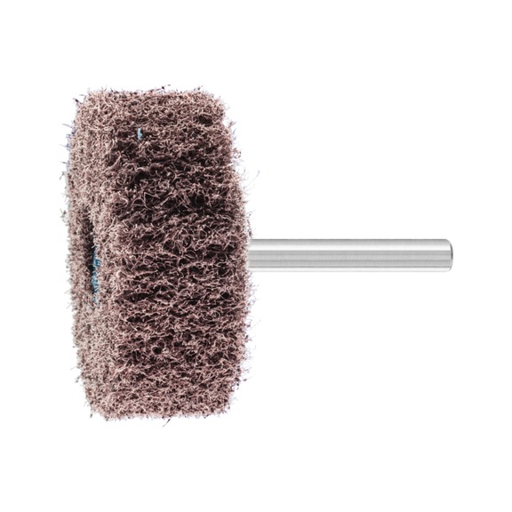 PFERD POLINOX non-woven mounted point PNL diameter 60x25 mm shank 6 mm A100 - Abrasive tool made of abrasive on a base