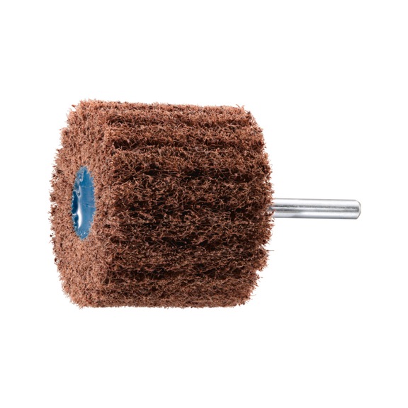 PFERD POLINOX Vlies-Schleifstift PNL Durchmesser 60x50 mm Schaft 6 mm A80 - Schleifwerkzeug aus Schleifmittel auf Unterlage