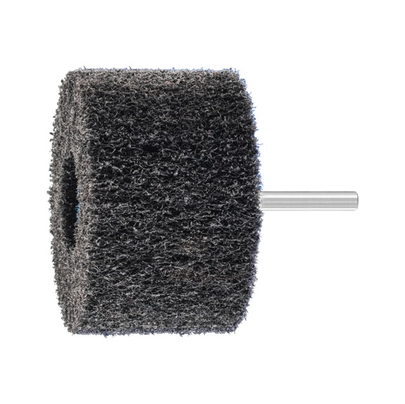 PFERD POLINOX Vlies-Schleifstift PNL Durchmesser 80x50mm Schaft 6mm SIC100 - Schleifwerkzeug aus Schleifmittel auf Unterlage