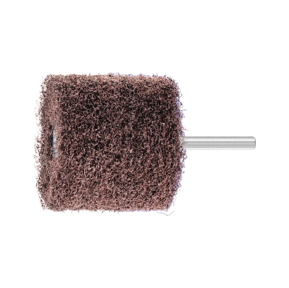 PFERD POLINOX non-woven mounted point PNR diameter 60x50mm shank 6 mm A100 - Abrasive tool made of abrasive on a base