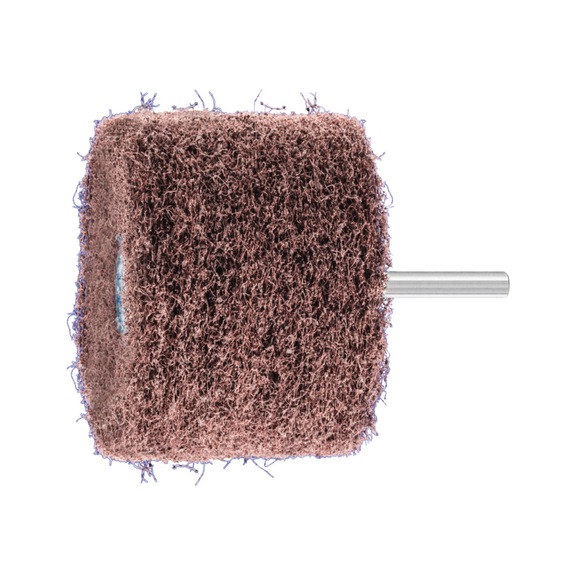 PFERD POLINOX non-woven mounted point PNR diameter 80x50mm shank 6 mm A100 - Abrasive tool made of abrasive on a base