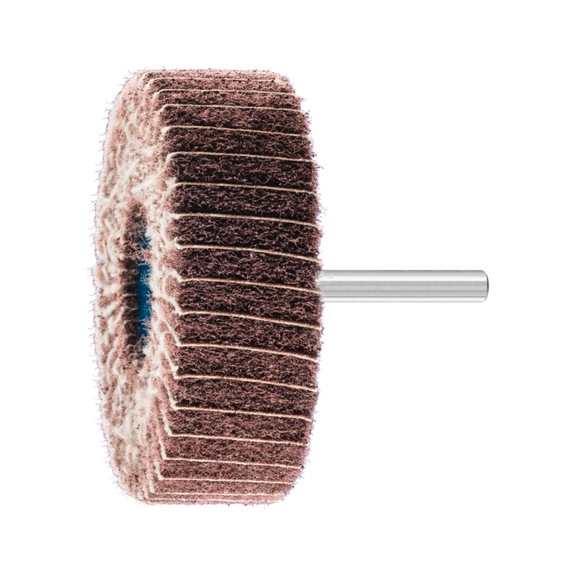 PFERD POLINOX non-woven mounted point PNZ diameter 80x25 mm shank 6 mm A180 - Abrasive tool made of abrasive on a base