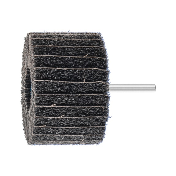 PFERD POLINOX non-woven mounted point PNZ diameter 80x50mm shank 6mm SIC100 - Abrasive tool made of abrasive on a base