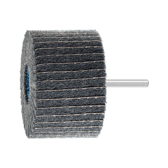 PFERD POLINOX non-woven mounted point PNZ diameter 80x50mm shank 6mm SIC180 - Abrasive tool made of abrasive on a base