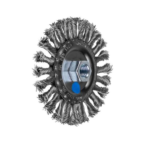 PFERD COMBITWIST round brush knotted RBG diameter 115x12mm M14 wire 0.50mm - Round brush (knotted wire)