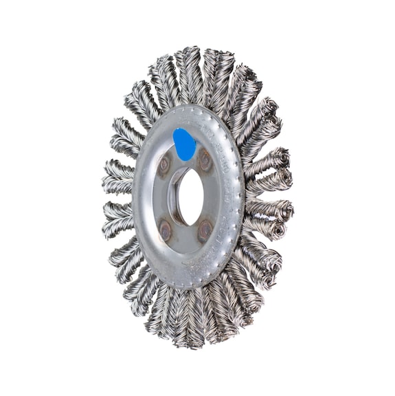 PFERD COMBITWIST PIPE brush INOX-TOTAL RBGIT diameter 115x6x22.2 mm - Round brush (knotted wire)