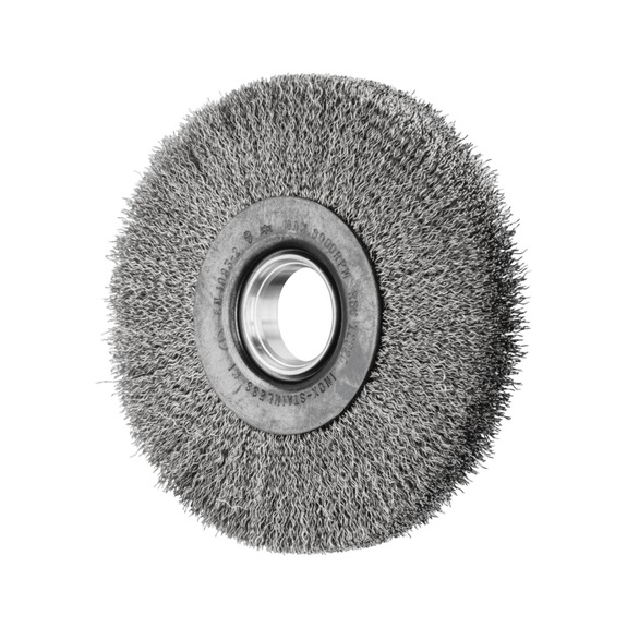 PFERD Rundbürste breit ungezopft RBU Durchmesser 125 x 20 x variable Bohrung - Rundbürste