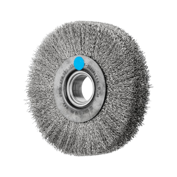 PFERD Rundbürste breit ungezopft RBU Durchmesser 125 x 28 x variable Bohrung - Rundbürste