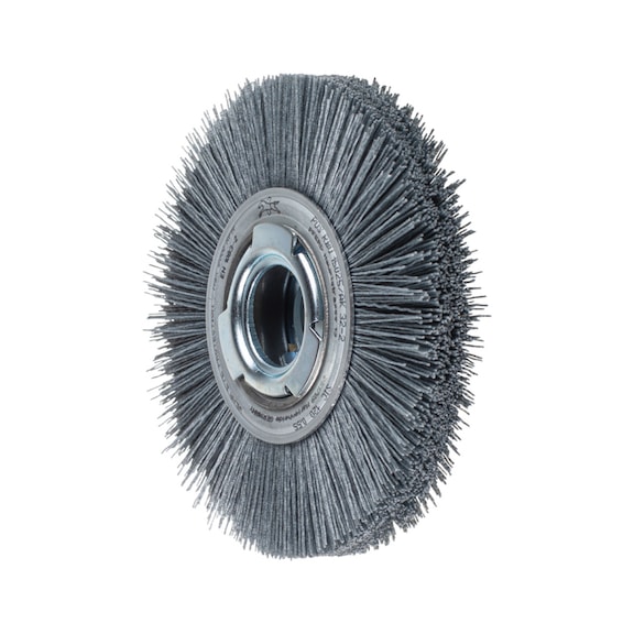 PFERD round brush wide unknotted RBU diameter 150x25xbore grain 120 - Round brush (abrasive bristle)