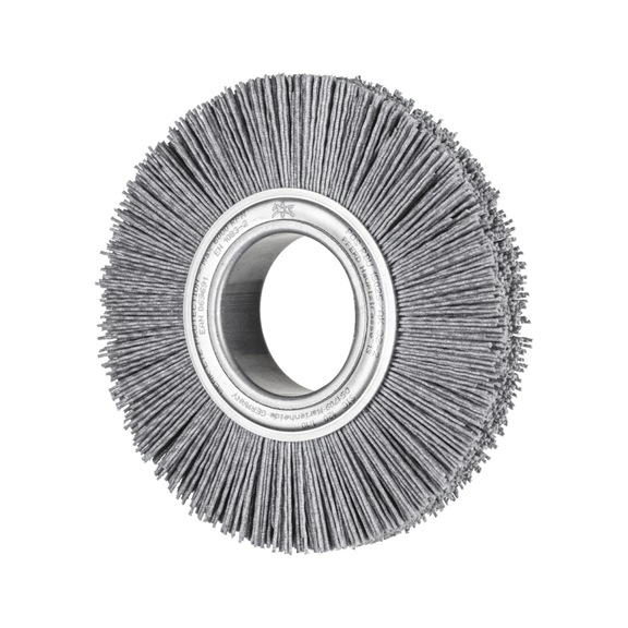 PFERD Round brush wide unknotted RBU Diameter 150x25xVariable bore 1.10 - Round brush (abrasive bristle)