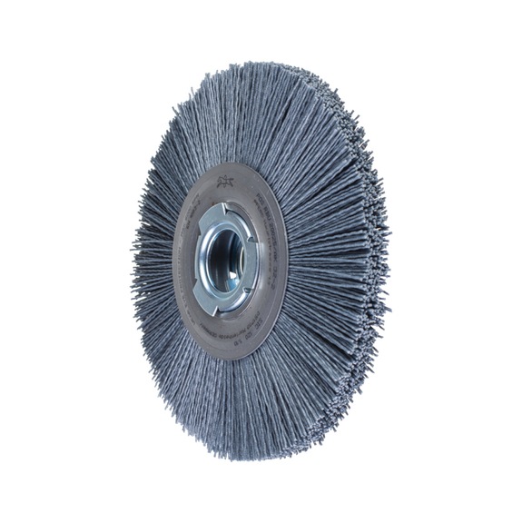 PFERD round brush wide unknotted RBU diameter 200x25xVariable bore 1.10mm - Round brush (abrasive bristle)