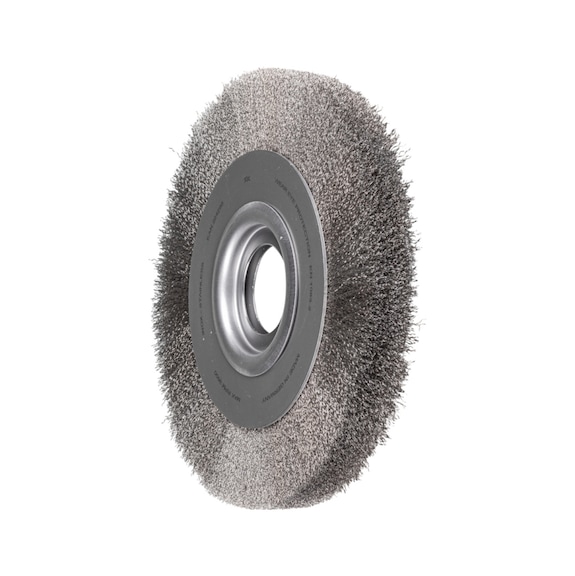 PFERD Round brush wide unknotted RBU Diameter 250x30xVariable bore 0.20 - Round brush