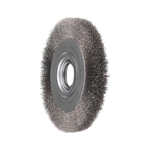 PFERD POS round brush wide unknotted RBU diameter 250x30xbore wire 0.30 - Round brush
