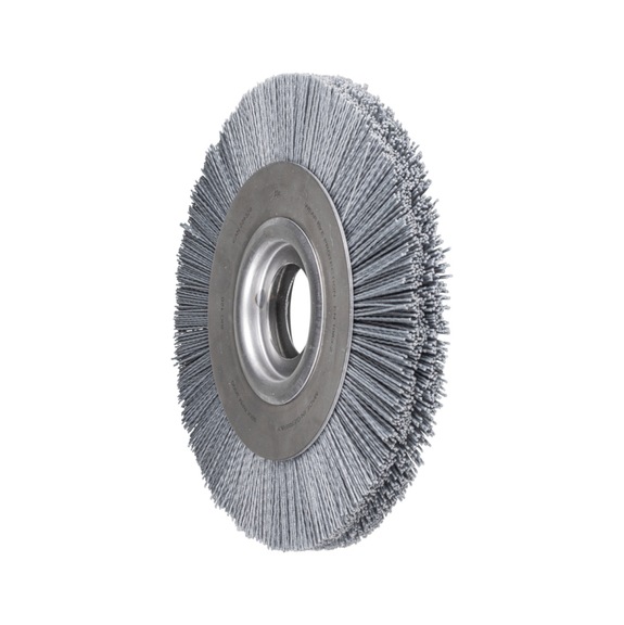 PFERD round brush wide unknotted RBU diameter 250x30xVariable bore 1.10mm - Round brush (abrasive bristle)