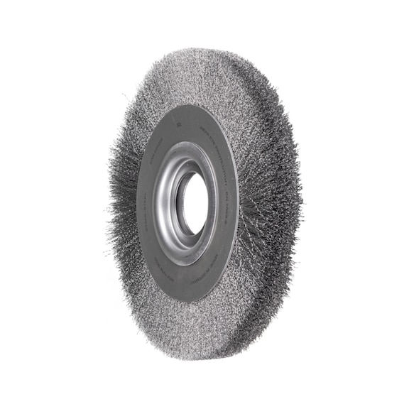 PFERD round brush wide unknotted RBU diameter 250x30xVariable bore, 0.20mm - Round brush
