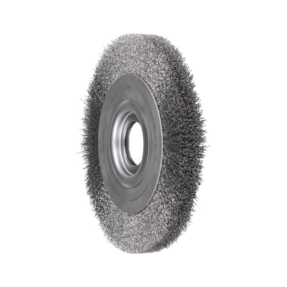 PFERD POS round brush wide unknotted RBU diameter 250 x 30 x variable hole - Round brush