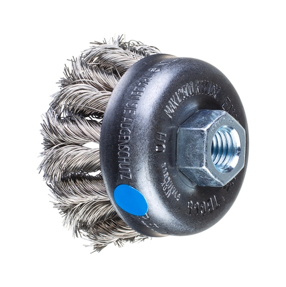PFERD COMBITWIST knotted cup brush TBG diameter 65mm M14 wire 0.35mm - Cup brush