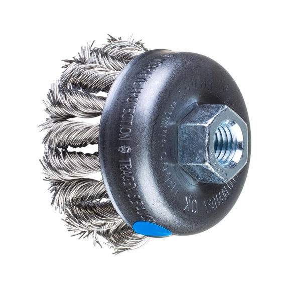 PFERD COMBITWIST knotted cup brush TBG diameter 65 mm M14 wire 0.50 mm - Cup brush