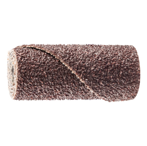PFERD POLIROLL PR cylindrical sanding rollers 18x35 mm bore 5 mm corundum A50 - Abrasive tool made of abrasive on a base