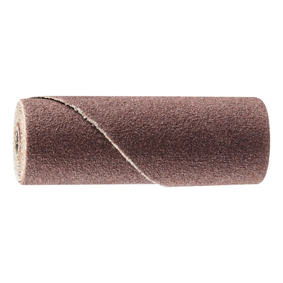 PFERD POLIROLL PR cylindrical sanding rollers 18x50 mm bore 5 mm corundum A150 - Abrasive tool made of abrasive on a base