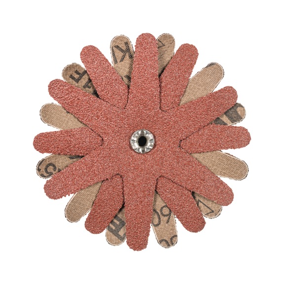 PFERD POLISTAR-TUBE PST-T diameter 100mm bore diameter 5 mm A60 - Abrasive tool made of abrasive on a base