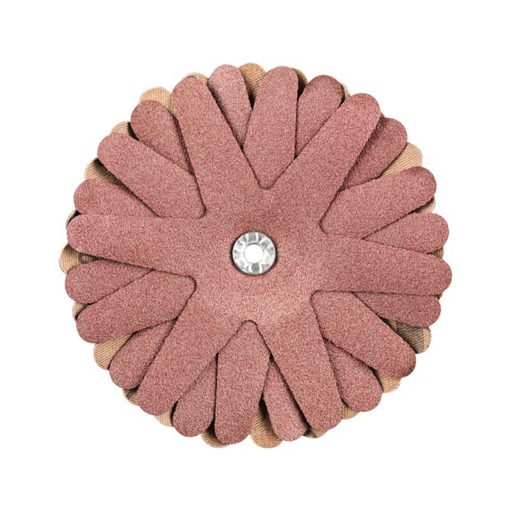 PFERD POLISTAR-TUBE PST-T diameter 100mm bore diameter 5 mm A120 - Abrasive tool made of abrasive on a base