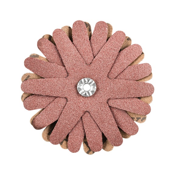 PFERD POLISTAR-TUBE PST-T diameter 80mm bore diameter 4 mm A120 - Abrasive tool made of abrasive on a base