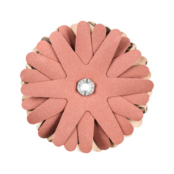 PFERD POLISTAR-TUBE PST-T diameter 90mm bore diameter 5 mm A240 - Abrasive tool made of abrasive on a base