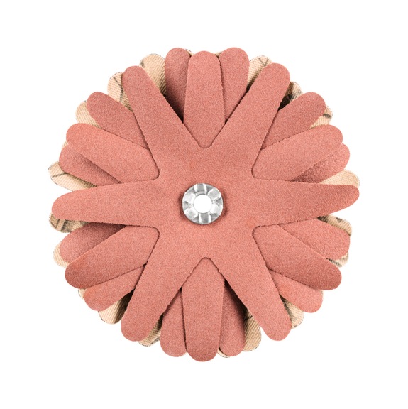 PFERD POLISTAR-TUBE PST-T diameter 90mm bore diameter 5 mm A320 - Abrasive tool made of abrasive on a base