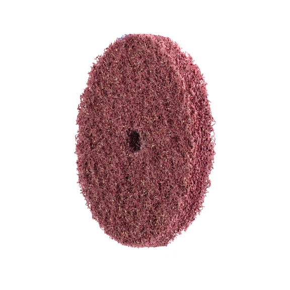 PFERD POLINOX fleece probes diameter 100 mm bore diameter 13 mm A100 - Abrasive tool made of abrasive on a base