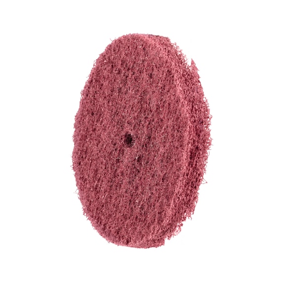 PFERD POLINOX fleece probes diameter 75 mm bore diameter 6 mm A280 - Abrasive tool made of abrasive on a base
