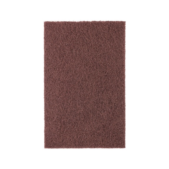 PFERD POLINOX non-woven hand pads PVSK 150x225 mm corundum A180 - Abrasive tool made of abrasive on a base