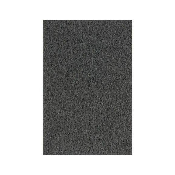 PFERD POLINOX Vlies-Handpads PVSK 150x225 mm SiC 400 für Feinschliff und Finish - Schleifwerkzeug aus Schleifmittel auf Unterlage